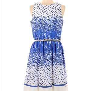 Eliza J fit and flare dress